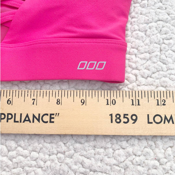 Lorna Jane Hot Pink Stand Out Sports Bra - Picture 7 of 7